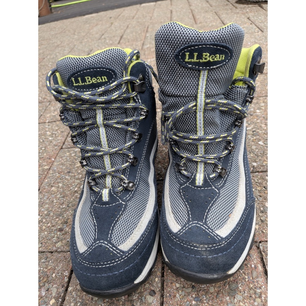 LL Bean Tek 2.5 Trail Snow Sneakers  Mid Hiking Shoes Size 7.5 Waterproof Warm
